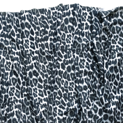 Бифлекс принт "Леопард" на белом